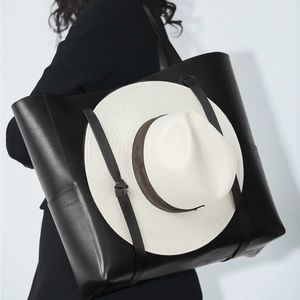 Janessa Leone Large Weekender Tote Bag - Black